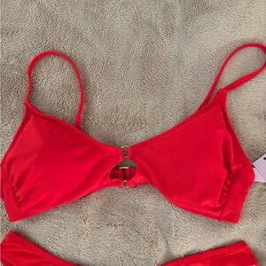Target Wild fable red bikini top